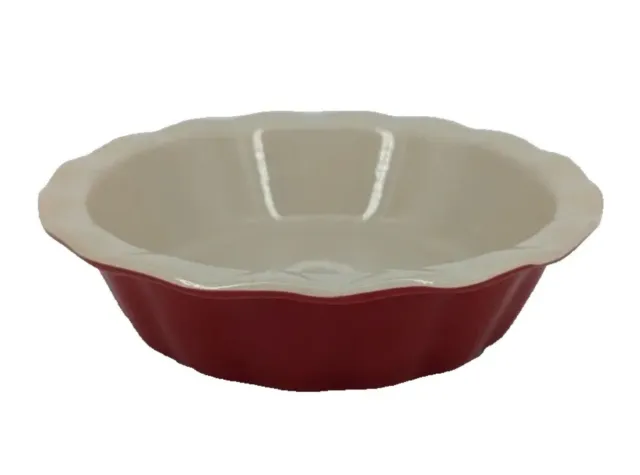 Good Cook 5.5” Red Stoneware Baking Dish - Excellent Condition - Looks Great!