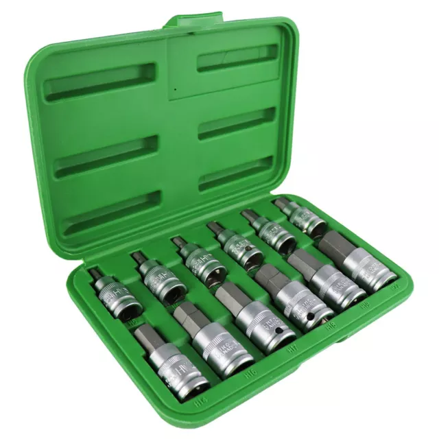 Jbm 51260 Set De 12 Piezas De 1/2" Punta Hexagonal