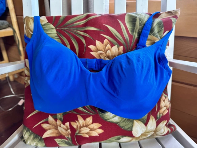 Victoria Secret Size 34DD Bra Royal Blue Underwired Lined Adjustable Feed Horses Victoria Secret Size 34DD Bra Royal Blue Underwired Lined Adjustable Feed Horses