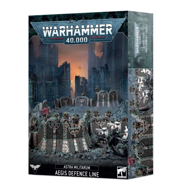 Aegis Defence Line - Astra Militarum - Warhammer 40k - Brand New! 47-69