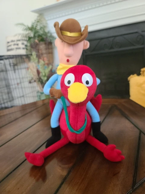 CVS Stuffins Rudolph Island of Misfit Toys Cowboy on Ostrich Stuffed Plush