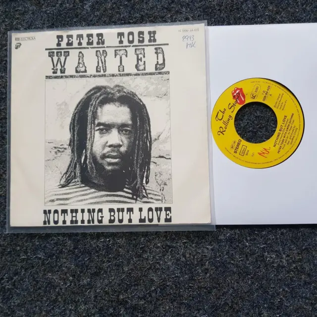 Peter Tosh - Nothing but love 7'' Single GERMANY