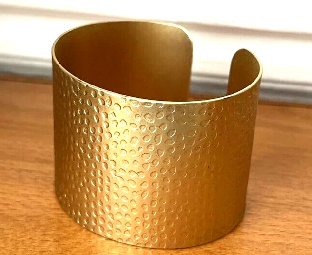 Bracelet Vintage Guy Laroche Paris Parfums - Métal Doré - Bijou Rétro