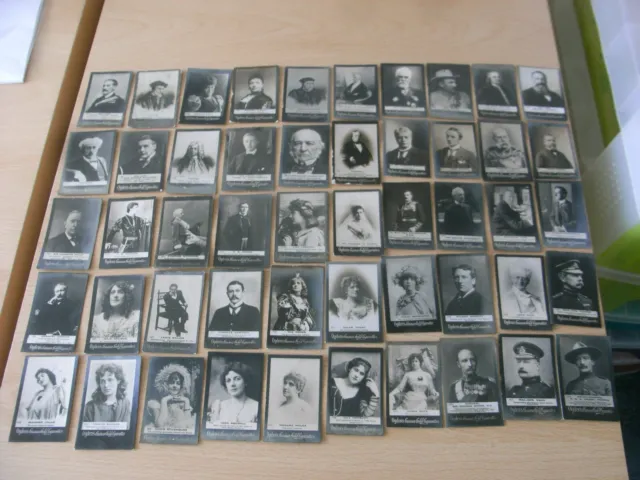 50  Different Ogdens Guinea Gold  General Interest Numbered Cards. 1 - 200.