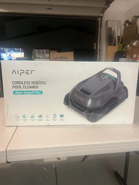 AIPER Seagull Plus Cordless Pool Vacuum, Robotic Pool Cleaner