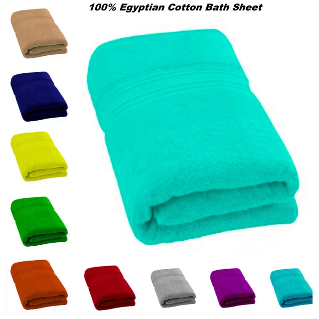 Extra Large Super Jumbo Bath Sheet 100% Pure Cotton Super Soft Big Bath Towel