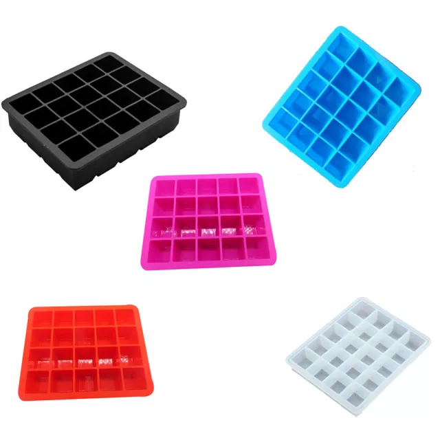 Silicone Ice Cube Tray Ices Jelly Maker Mold Trays for Whisky Cocktail