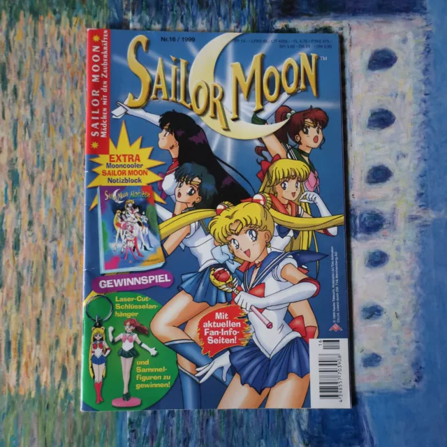 SAILOR MOON  Nr. 16 / 1999 mit Poster, ohne Notizblock, gut