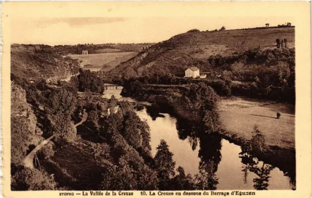 CPA STOFEG - La Vallée de la Creuse - La Creuse en dessous du Barrage (167779)