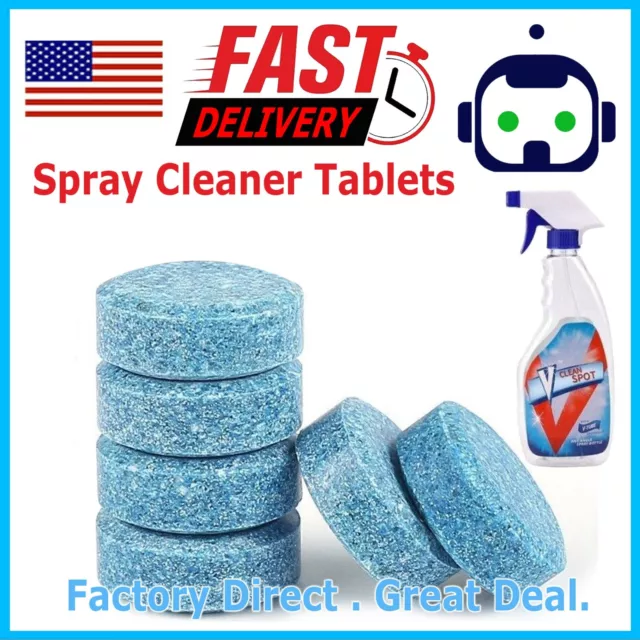 V CLEAN SPOT Multifunctional Effervescent Spray Cleaner lot Wholesale USA SELLER