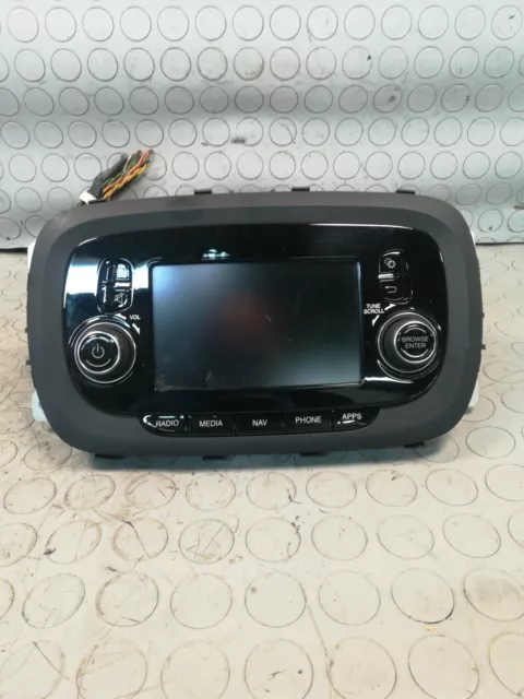 Centralina display navigatore FIAT 500x 500 X 2016   07356051010 u-connect