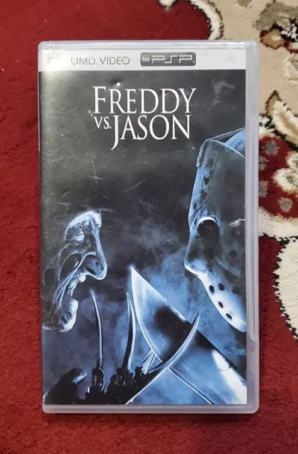 Freddy vs. Jason UMD Video PSP Sony Playstation Película de terror portátil con estuche