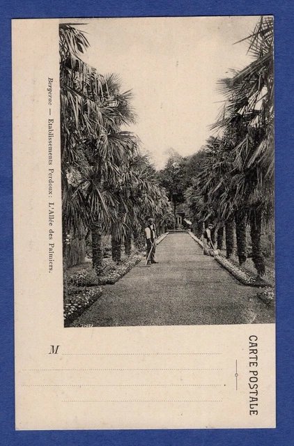 Cf / postcard - CPA / Bergerac, Ets Perdoux, palm trees // Dordogne -> 24
