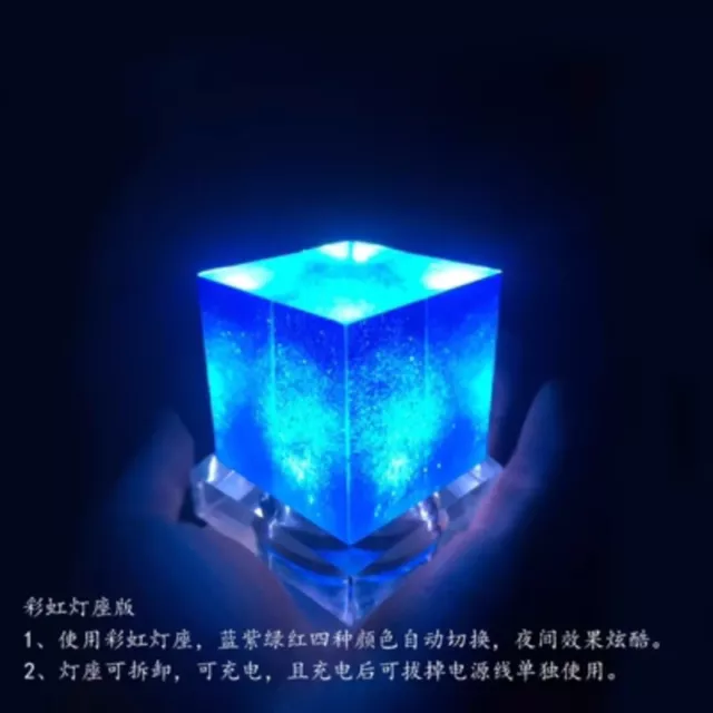 Iron Man Thanos Avengers Tesseract Cube Universe Infinity War Props LED Light