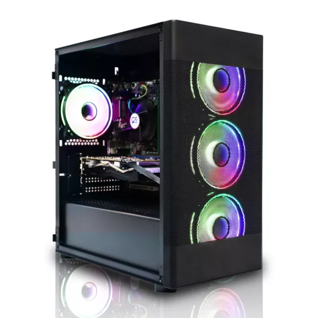 FAST Gaming PC i7 i5 i3 Tower Gaming Computer 16GB RAM RTX 3060 Windows 11 Wi-Fi