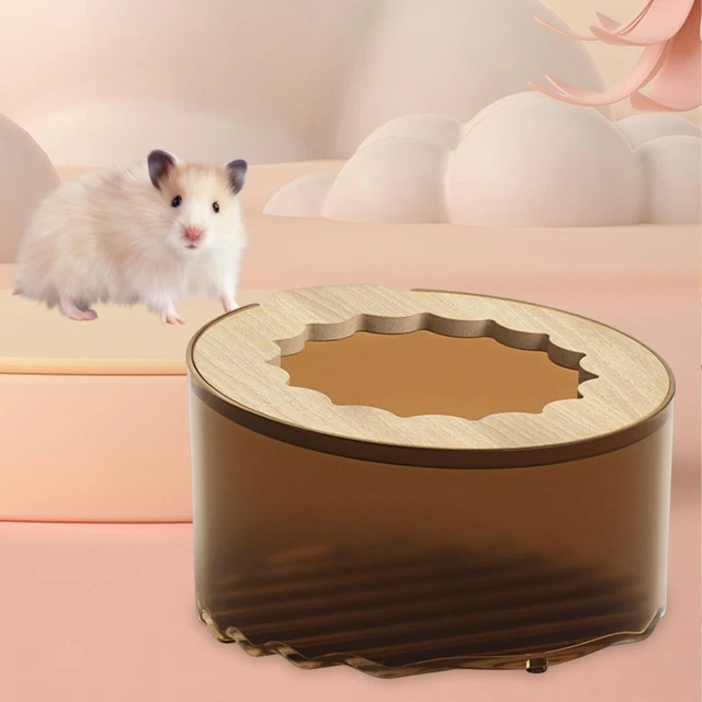 Hamster Sable Bain Toilette Bain Maison Baignoire Pour Écureuils Souris