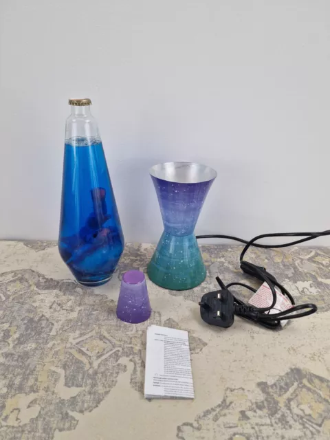 LAVA Lamp 14.5 inch Northern Lights Lamp, Plastic, Purple/Blue, 21600400UK - A30