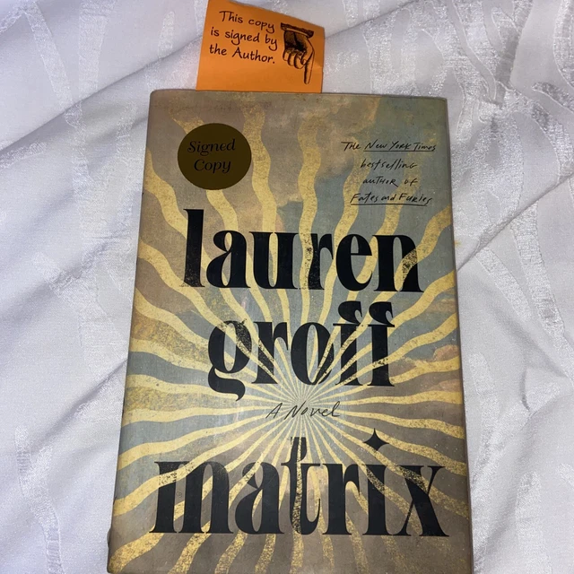 Signed 1st Edition 1st Print MATRIX by Lauren Groff (2021 hardcover)
