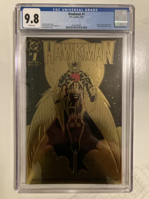 Hawkman #1 (Sep 1993, DC) CGC 9.8 (White Pages)