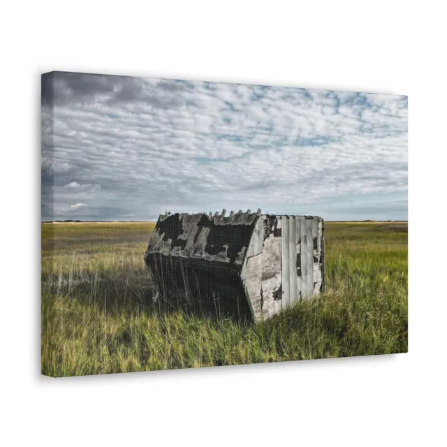 Fine Art Canvas, Lonely House on the New Jersey Salt Marshes