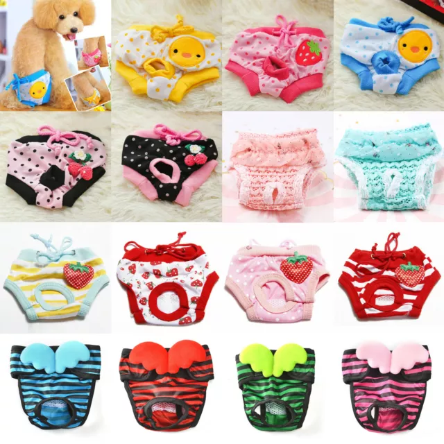 Cat Dog Pet Male Female Nappy Diapers Shorts Sanitary Pants Undies Underpants***
