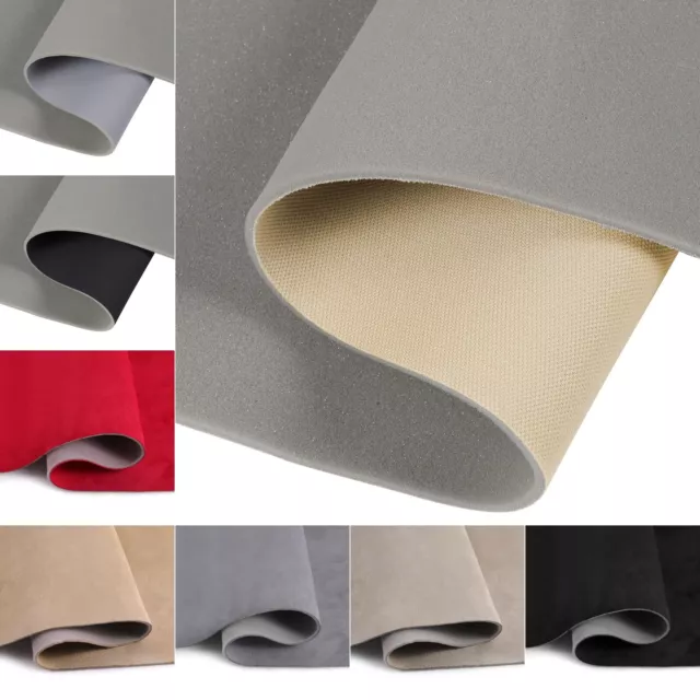 Suede Headliner Fabric 1/8 Foam Backed Automotive Roof Droop Upholstery  Replace