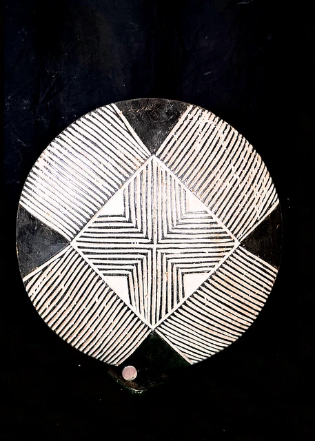 Old Tribal Bamum Shield  Mask    --- Cameroon