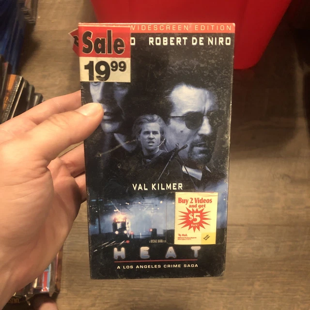HEAT ROBERT DE Niro Val Kilmer Vhs TAPE NEW £12.11 - PicClick UK