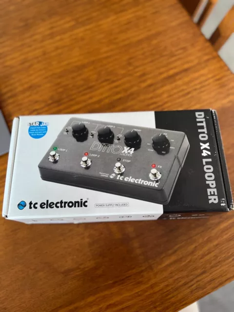 TC Electronic Ditto X4 Looper Stereo Guitar Effects Pedal $350