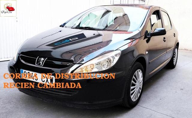 Peugeot 307 1.6 110 Cv 2004 Gasolina Negro cambiada Correa Distribucion