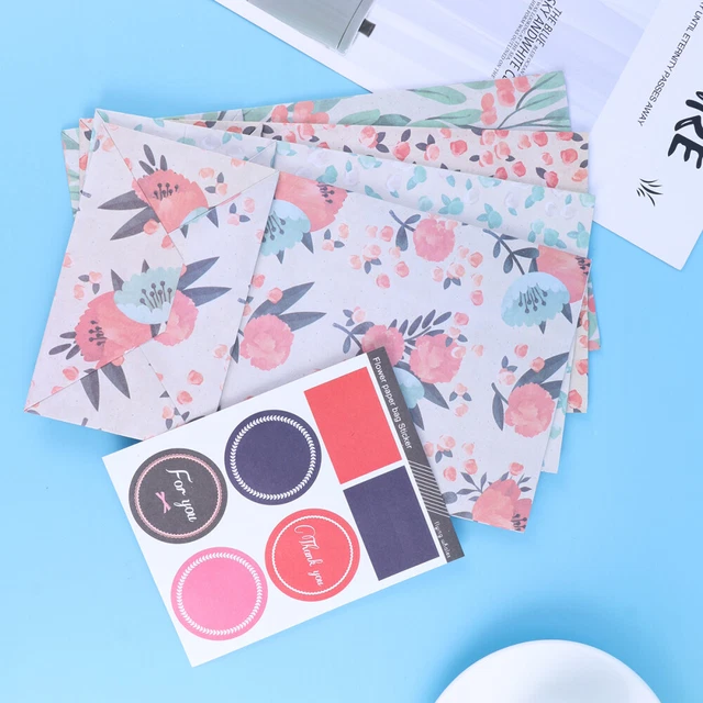 12 pièces boîtes à bonbons en papier floral mariage porte-bonbons délicats