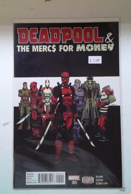Deadpool & The Mercs For Money #5 Marvel Comics (2016) NM 1st Print Comic Book