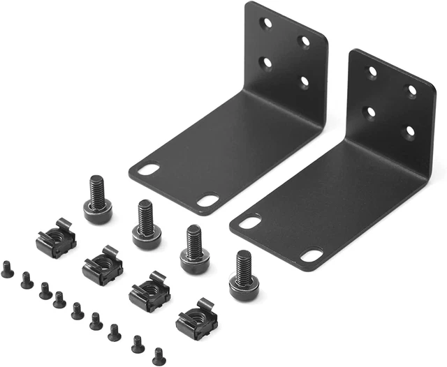 UNIVERSAL RACK MOUNT Kit 1U Rack Ears for NETGEAR Series Switches (JGS