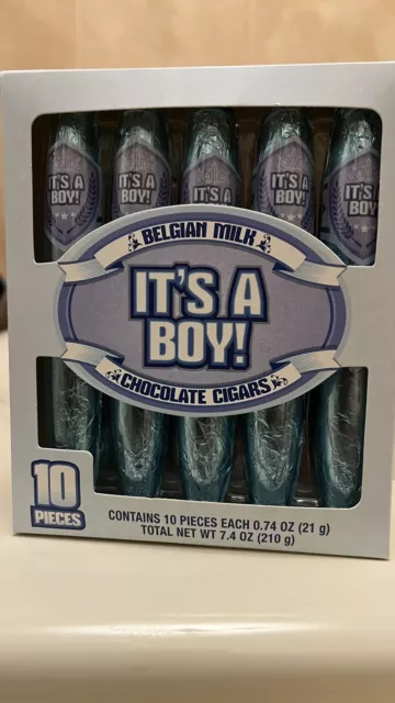 it’s a boy chocolate cigars