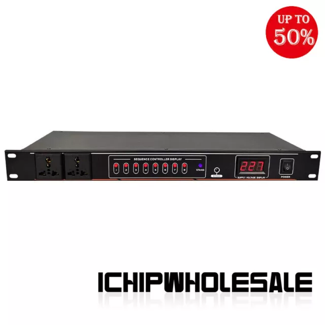 Power Supply Sequence Controller 10-Channel Air Switch Multiband Sound Processor