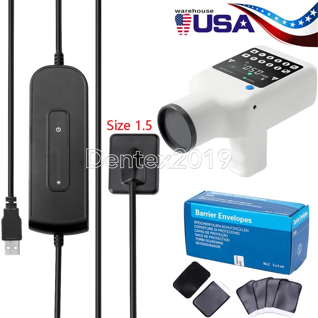 Woodpecker Dental Digital X Ray Machine /RVG XRay Sensor 1.5/ X Barrier Envelope