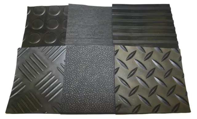 Rubber Matting Anti Slip Various Styles, Sheet Sizes & Thicknesses Available