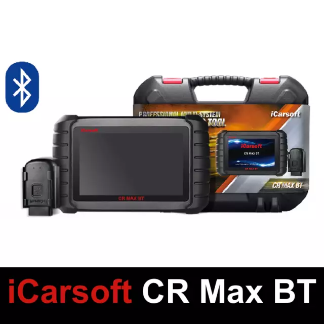 iCarsoft CR Max BT | Strumento diagnostico per auto multi-marca OBD2 2023