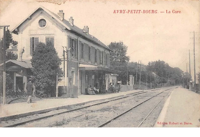 91. n°54188.EVRY-PETIT-BOURG. La gare