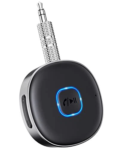Mohard Recepteur Bluetooth Voiture, Adaptateur Bluetooth 5.0 Jack pour Stéréo Do
