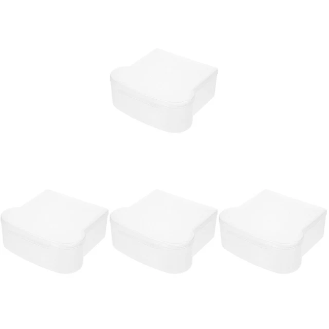 4x Organizador Almuerzo Contenedor Divertido Bento Box Para Almuerzo Casa