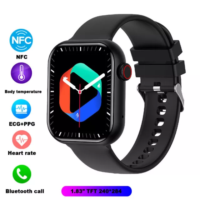 Fashion Bluetooth-Compatible Talking Watch Heart Rate Blood Pressure Sport Watch