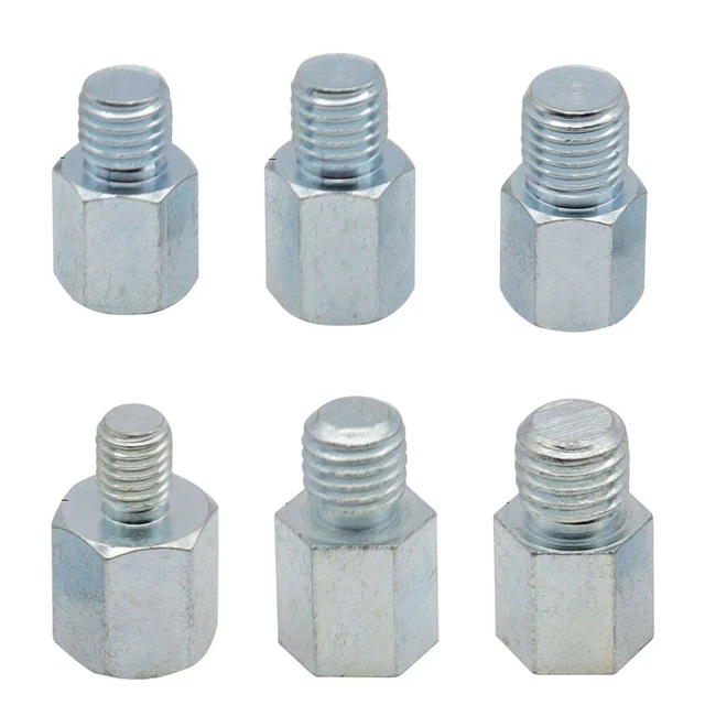 4 adattatori da M14 a 16 mm per miniescavatore 115757, raccordi per 4 adattatori da M14 a 16 mm per miniescavatore 115757, raccordi per