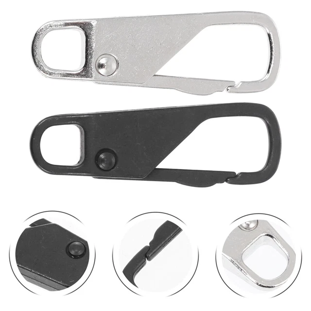 8 Pcs Zipper Accessories Durable Heads Slider Luggage Pulls Tags Holder