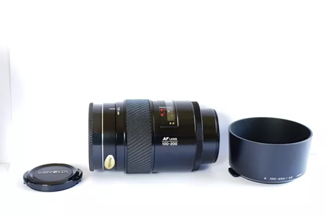 Minolta AF 100-200mm f/4.5 zoom lens - Sony A mount – Immaculate