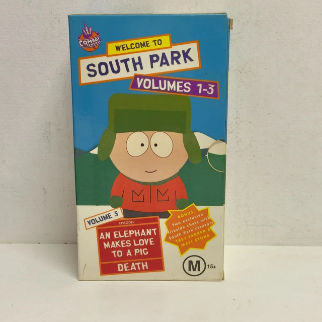SOUTH PARK VOLUMES 1-3 Small Box VHS Tapes Boxset $32.00 - PicClick AU