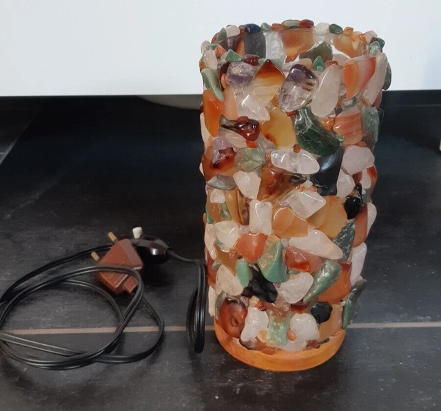 Lampe de table ou de chevet albatre et laiton