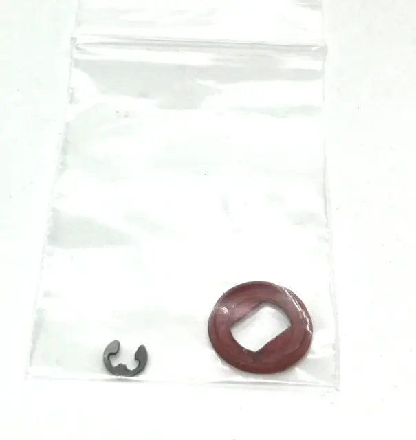 Newell 200 300 400 Conventional Fishing Reel Part-Nylon Lock Washer And Cir.Clip