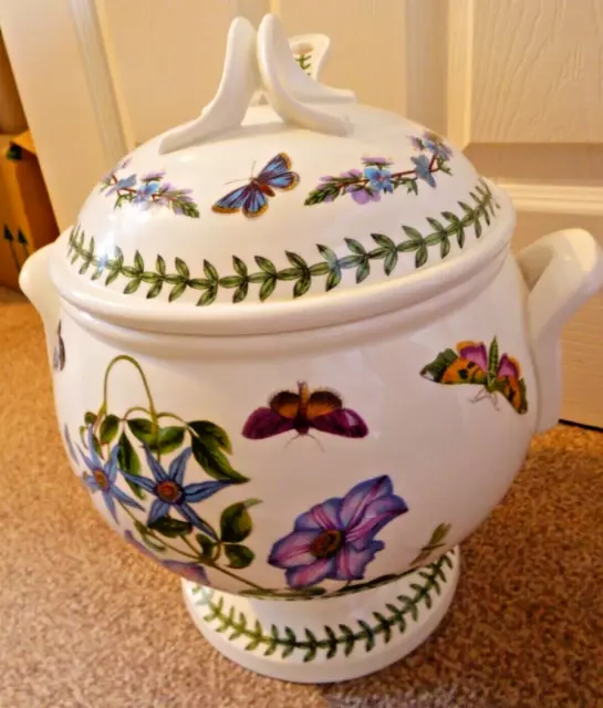 Portmerion Botanic Garden Passionflower Soup Tureen/punch bowl with Ladle