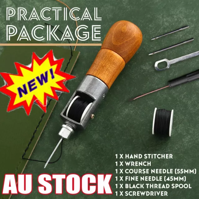 Leather Sewing Awl Kit Hand Stitcher Set